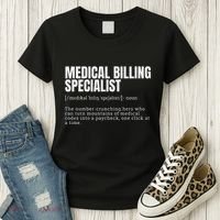 Funny Medical Billing Specialist Definition Women's T-Shirt thumb 3