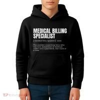 Funny Medical Billing Specialist Definition Kids Hoodie thumb 4