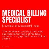 Funny Medical Billing Specialist Definition Santa Hat thumb 1