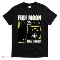 Full Moon Black Cat Transformation T-Shirt thumb 0
