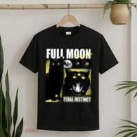 Full Moon Black Cat Transformation T-Shirt thumb 2