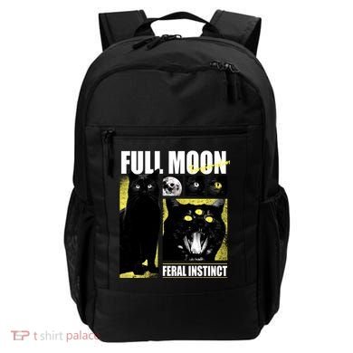 Full Moon Black Cat Transformation Backpack