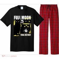 Full Moon Black Cat Transformation Pajama Set thumb 0