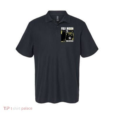 Full Moon Black Cat Transformation Polo