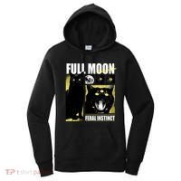 Full Moon Black Cat Transformation Women's Hoodie thumb 0
