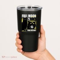 Full Moon Black Cat Transformation Tumbler thumb 2
