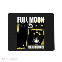 Full Moon Black Cat Transformation Mousepad thumb 0