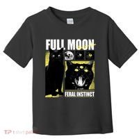Full Moon Black Cat Transformation Toddler T-Shirt thumb 0