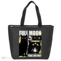 Full Moon Black Cat Transformation Tote Bag thumb 0