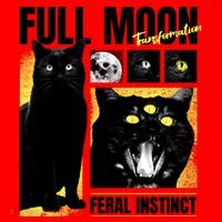 Full Moon Black Cat Transformation Santa Hat thumb 1