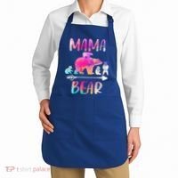 Funny Mama Bear Four Cubs Cute Gift Apron thumb 2