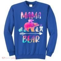 Funny Mama Bear Four Cubs Cute Gift Sweatshirt thumb 0