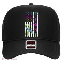 Fight Metastatic Breast Cancer American Flag Hat thumb 0