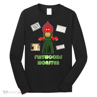Flatwoods Monster Braxton County Horror Cryptid Long Sleeve Shirt