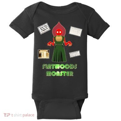 Flatwoods Monster Braxton County Horror Cryptid Baby Bodysuit