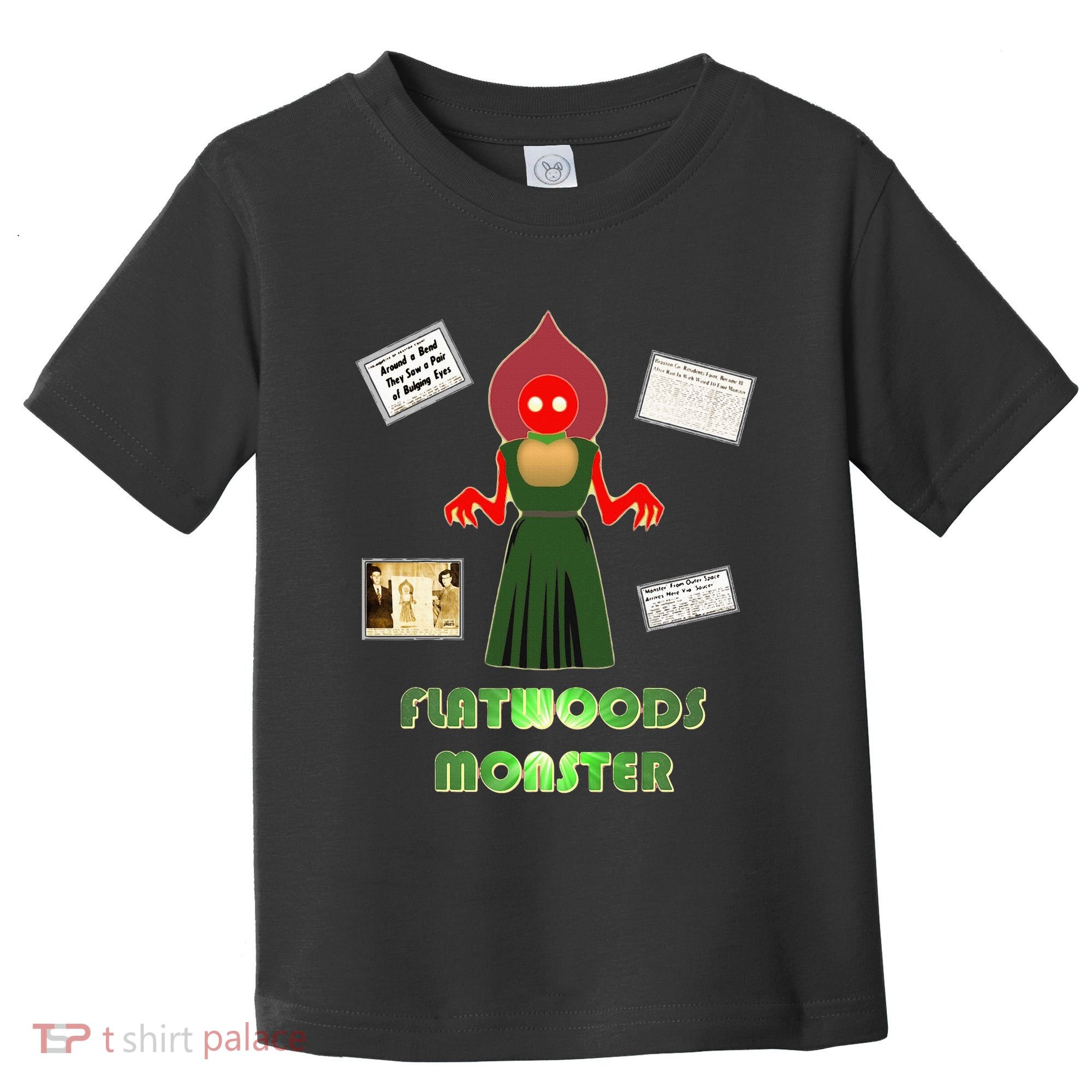 Flatwoods Monster Braxton County Horror Cryptid Toddler T-Shirt