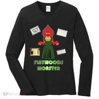 Flatwoods Monster Braxton County Horror Cryptid Women's Long Sleeve Shirt thumb 0