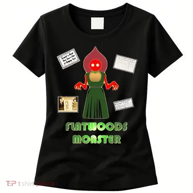 Flatwoods Monster Braxton County Horror Cryptid Women's T-Shirt