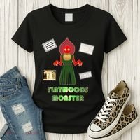 Flatwoods Monster Braxton County Horror Cryptid Women's T-Shirt thumb 3