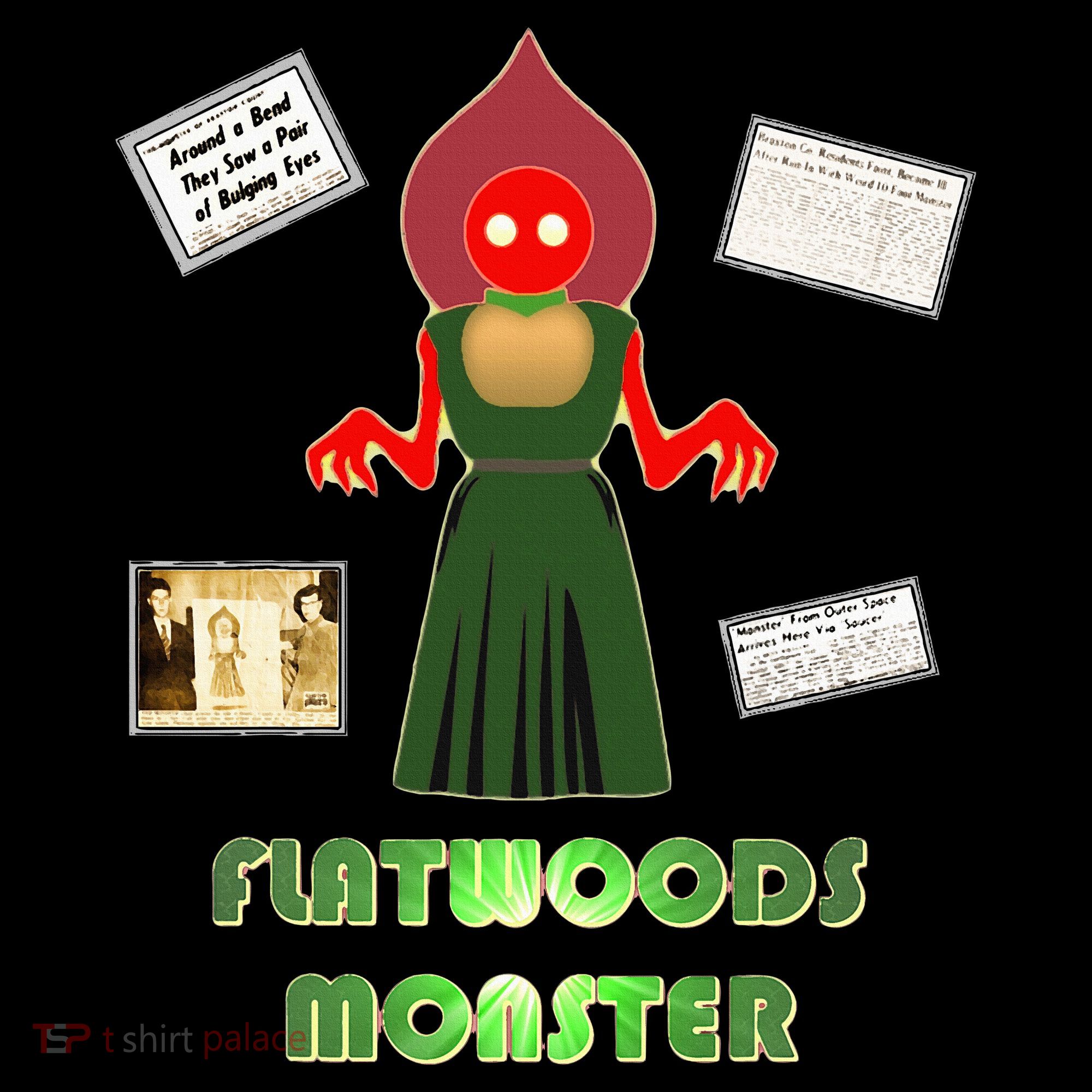 Flatwoods Monster Braxton County Horror Cryptid Kids Sweatshirt