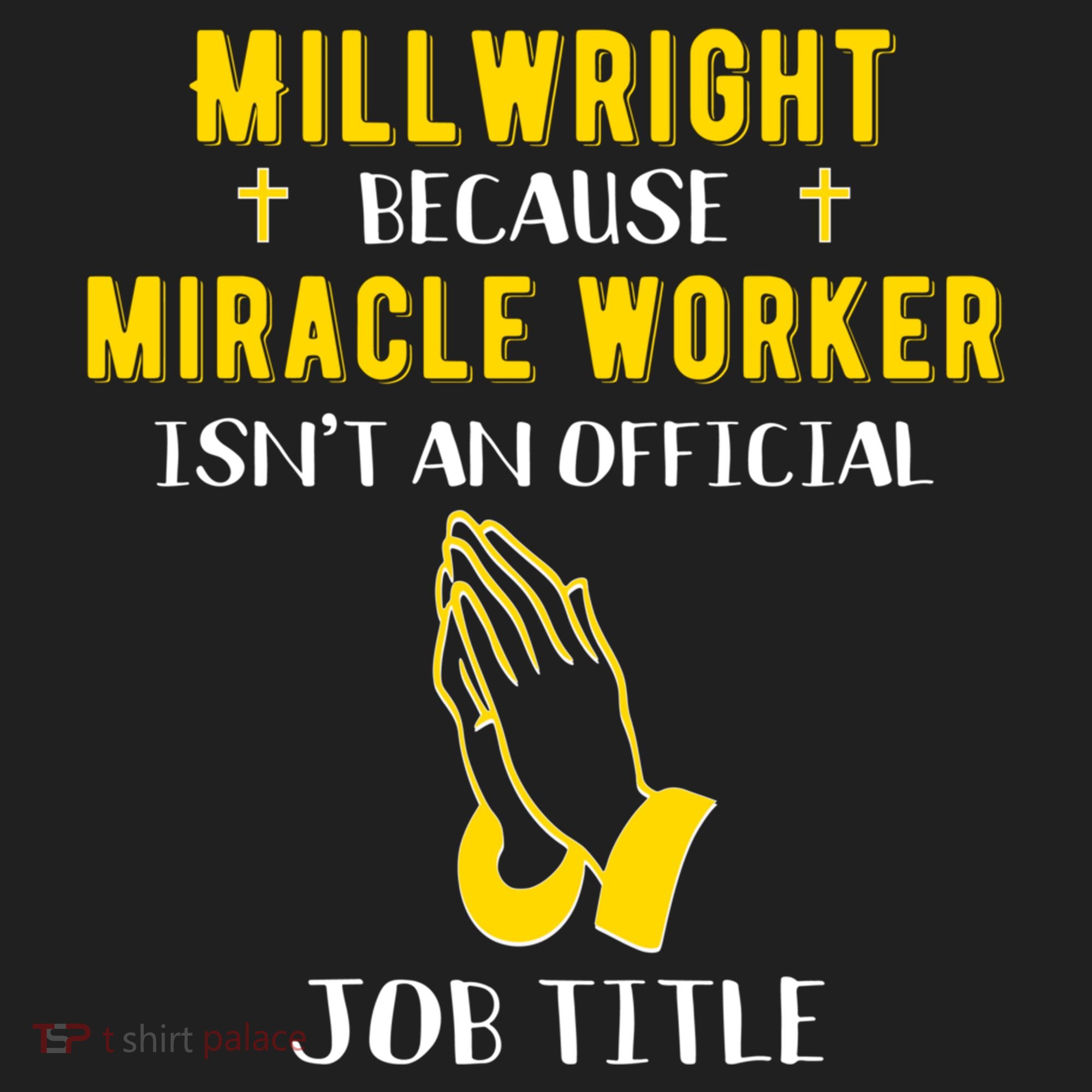 Funny Millwright Because Miracle Worker Isn't A Job Title Gi Funny Gift Beanie