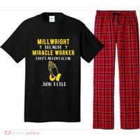 Funny Millwright Because Miracle Worker Isn't A Job Title Gi Funny Gift Pajama Set thumb 0