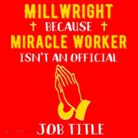 Funny Millwright Because Miracle Worker Isn't A Job Title Gi Funny Gift Santa Hat thumb 1