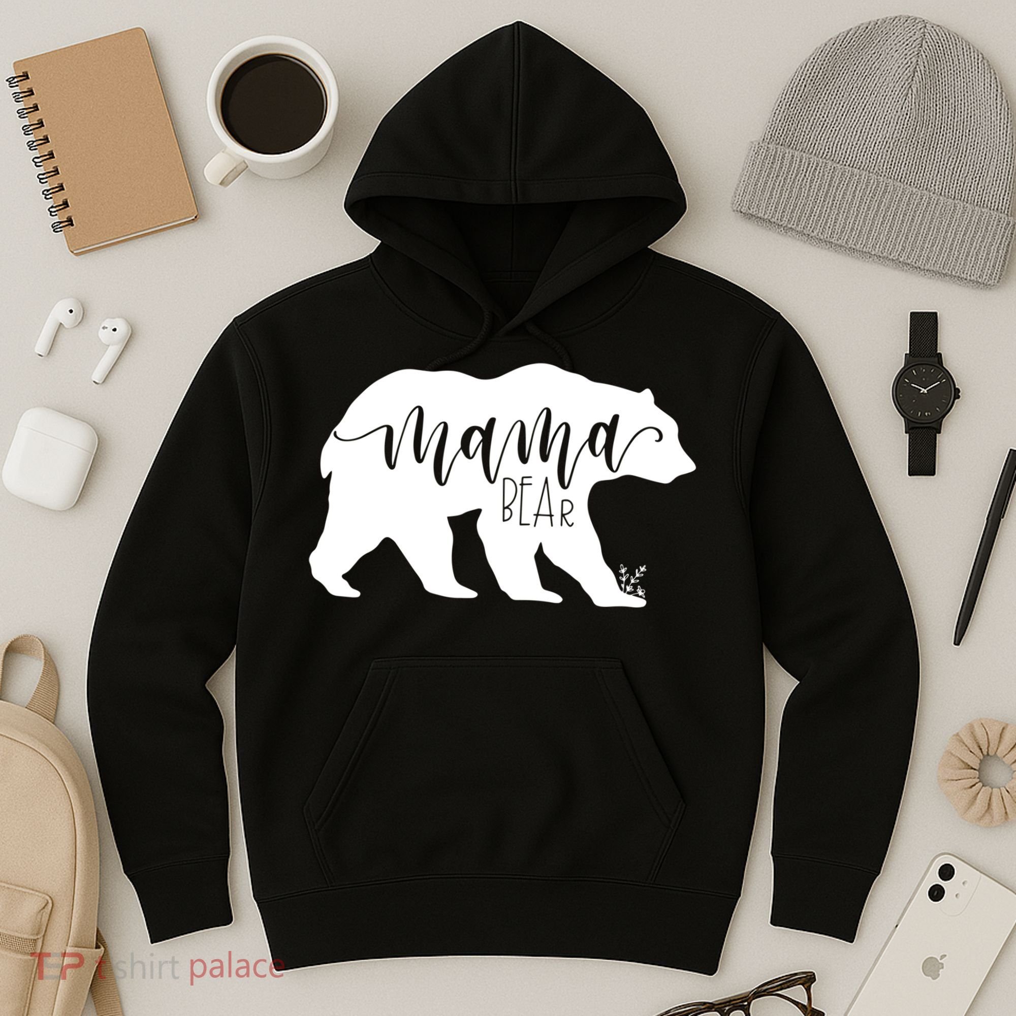 Funny Mama Bear Gift For Women Momma Bear Mamma Bear Gift Hoodie