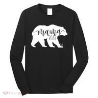 Funny Mama Bear Gift For Women Momma Bear Mamma Bear Gift Long Sleeve Shirt thumb 0
