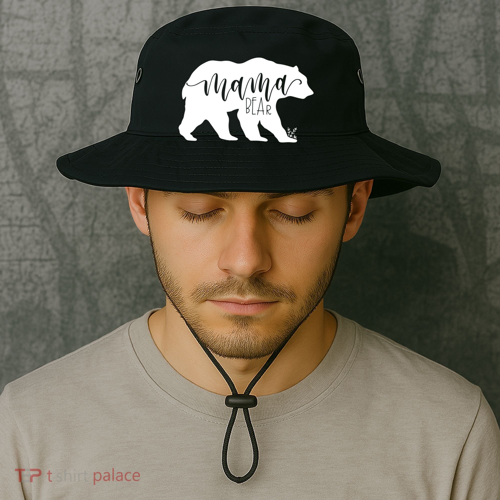 Funny Mama Bear Gift For Women Momma Bear Mamma Bear Gift Bucket Hat