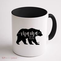 Funny Mama Bear Gift For Women Momma Bear Mamma Bear Gift Coffee Mug thumb 1
