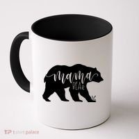 Funny Mama Bear Gift For Women Momma Bear Mamma Bear Gift Coffee Mug thumb 0