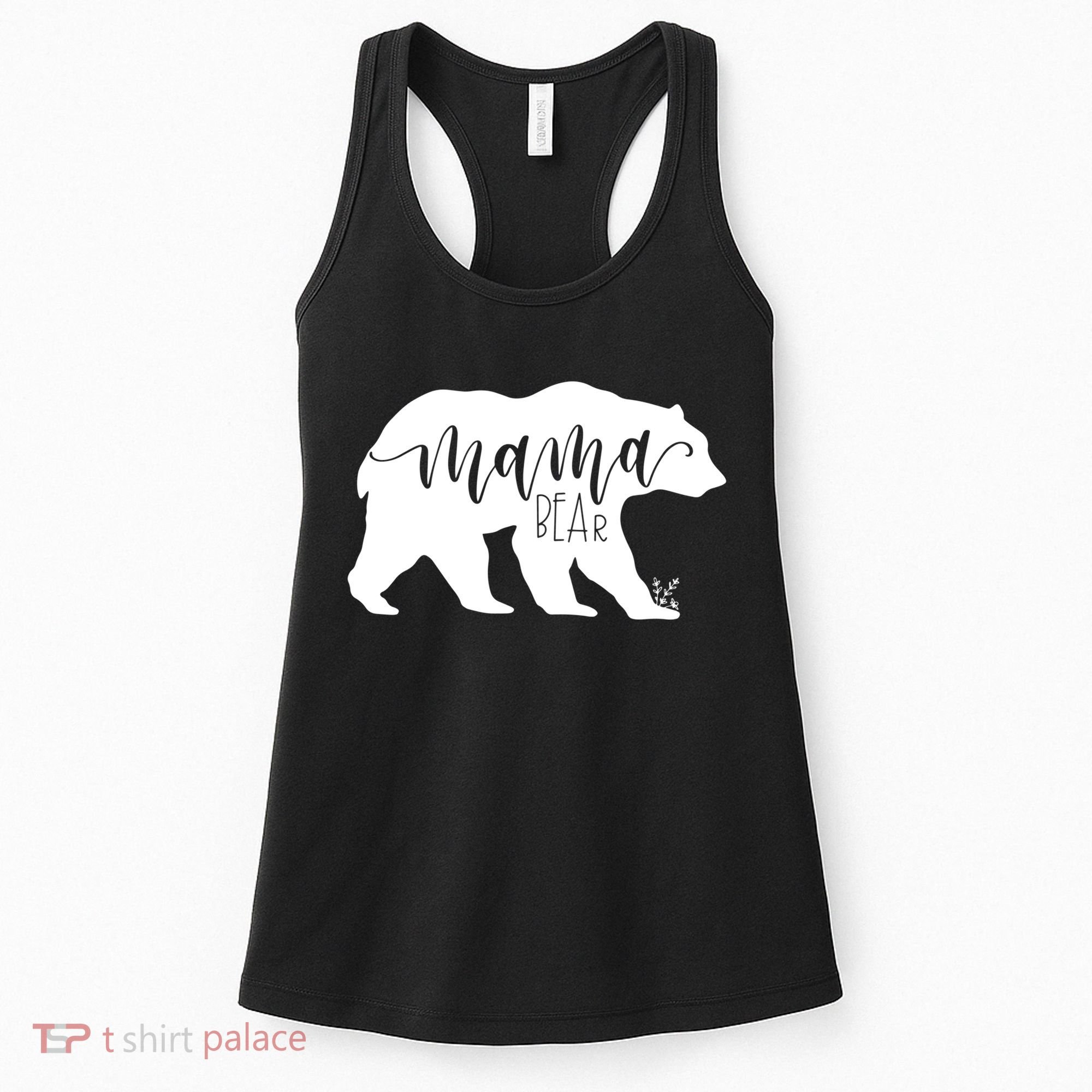 Funny Mama Bear Gift For Women Momma Bear Mamma Bear Gift Women's Tank Top