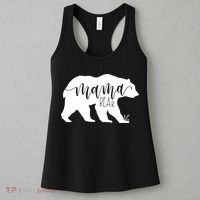 Funny Mama Bear Gift For Women Momma Bear Mamma Bear Gift Women's Tank Top thumb 3