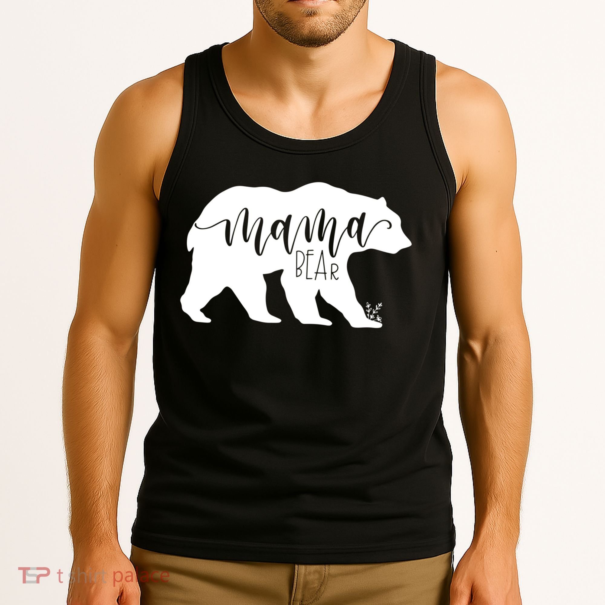 Funny Mama Bear Gift For Women Momma Bear Mamma Bear Gift Tank Top
