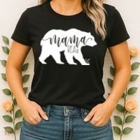 Funny Mama Bear Gift For Women Momma Bear Mamma Bear Gift Women's T-Shirt thumb 2