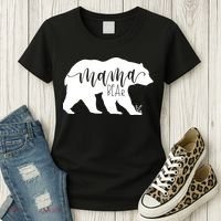 Funny Mama Bear Gift For Women Momma Bear Mamma Bear Gift Women's T-Shirt thumb 3
