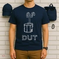 Funny Marching Band Drum Line DUT Snare Drummer T-Shirt thumb 6