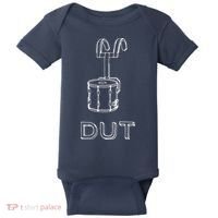 Funny Marching Band Drum Line DUT Snare Drummer Baby Bodysuit thumb 0