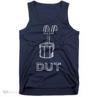 Funny Marching Band Drum Line DUT Snare Drummer Tank Top thumb 0