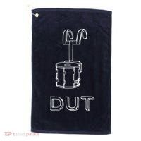 Funny Marching Band Drum Line DUT Snare Drummer Golf Towel thumb 0