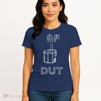 Funny Marching Band Drum Line DUT Snare Drummer Women's T-Shirt thumb 4