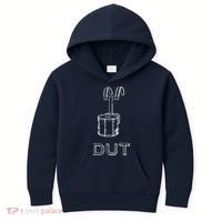 Funny Marching Band Drum Line DUT Snare Drummer Kids Hoodie thumb 0