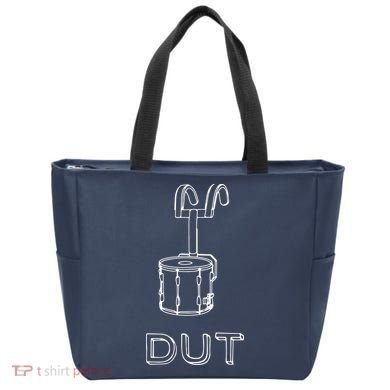 Funny Marching Band Drum Line DUT Snare Drummer Tote Bag