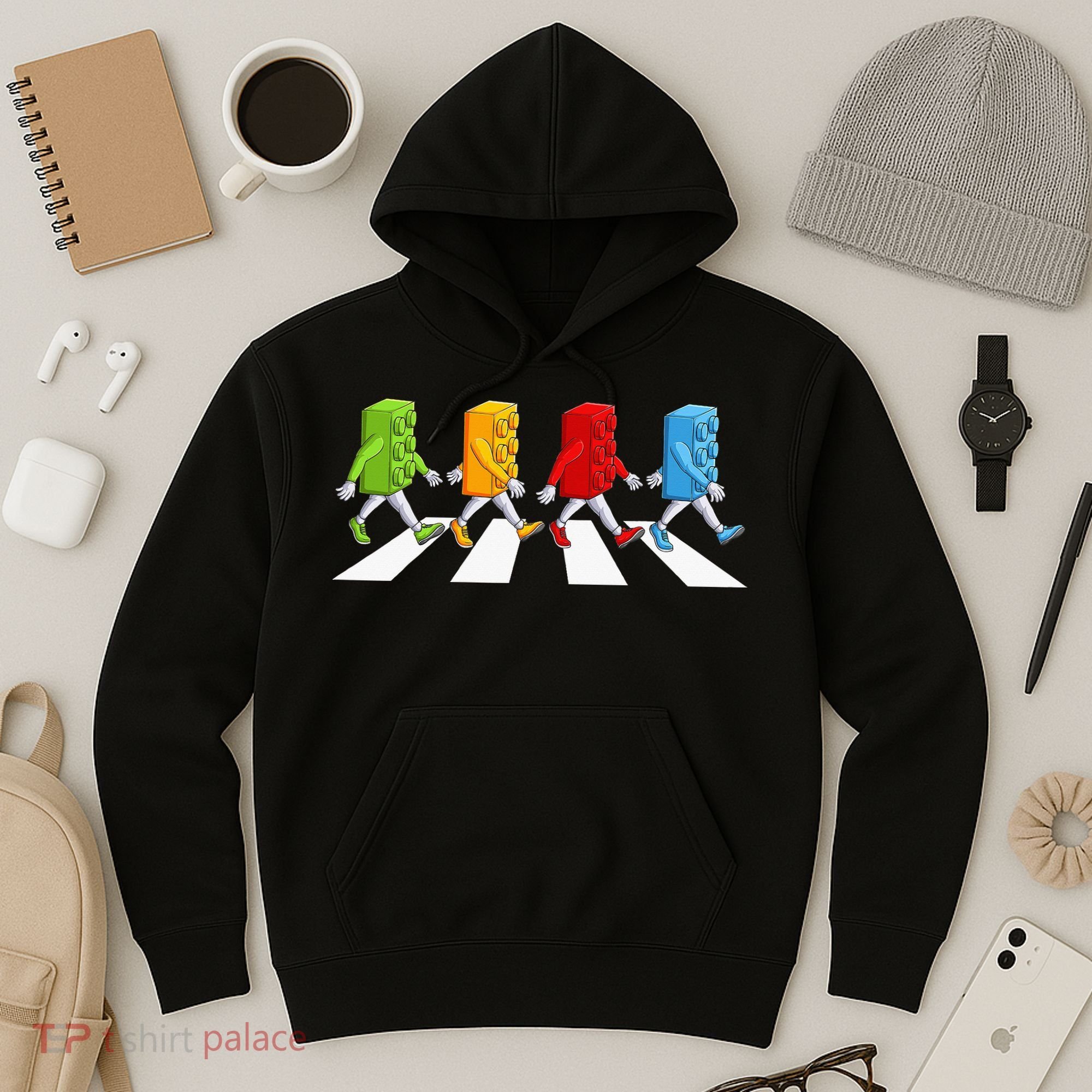 Funny Master Builder Brick Blocks Building Hoodie