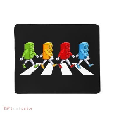 Funny Master Builder Brick Blocks Building Mousepad