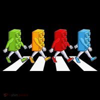 Funny Master Builder Brick Blocks Building Mousepad thumb 1