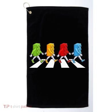Funny Master Builder Brick Blocks Building Golf Towel