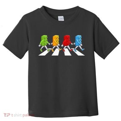 Funny Master Builder Brick Blocks Building Toddler T-Shirt