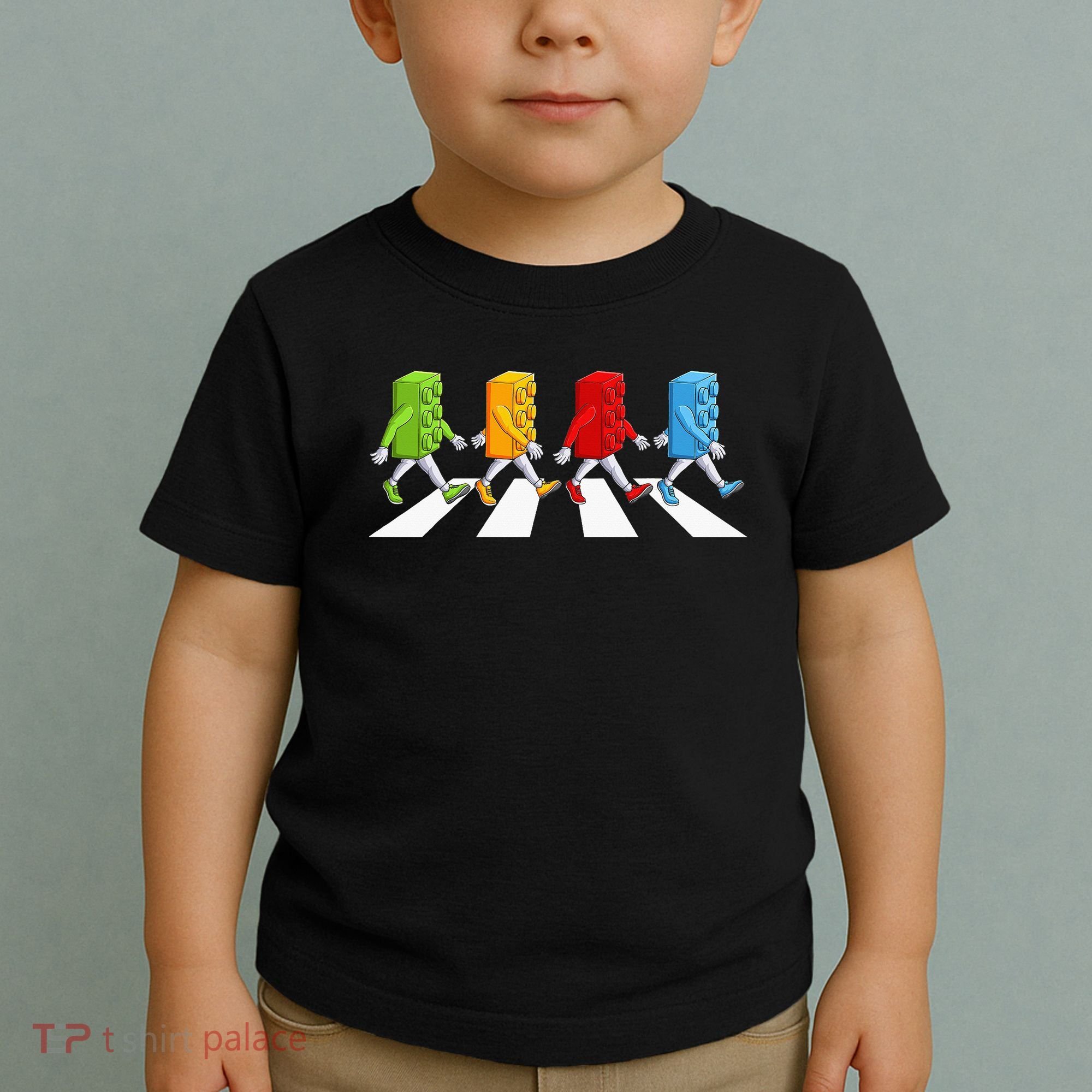 Funny Master Builder Brick Blocks Building Toddler T-Shirt